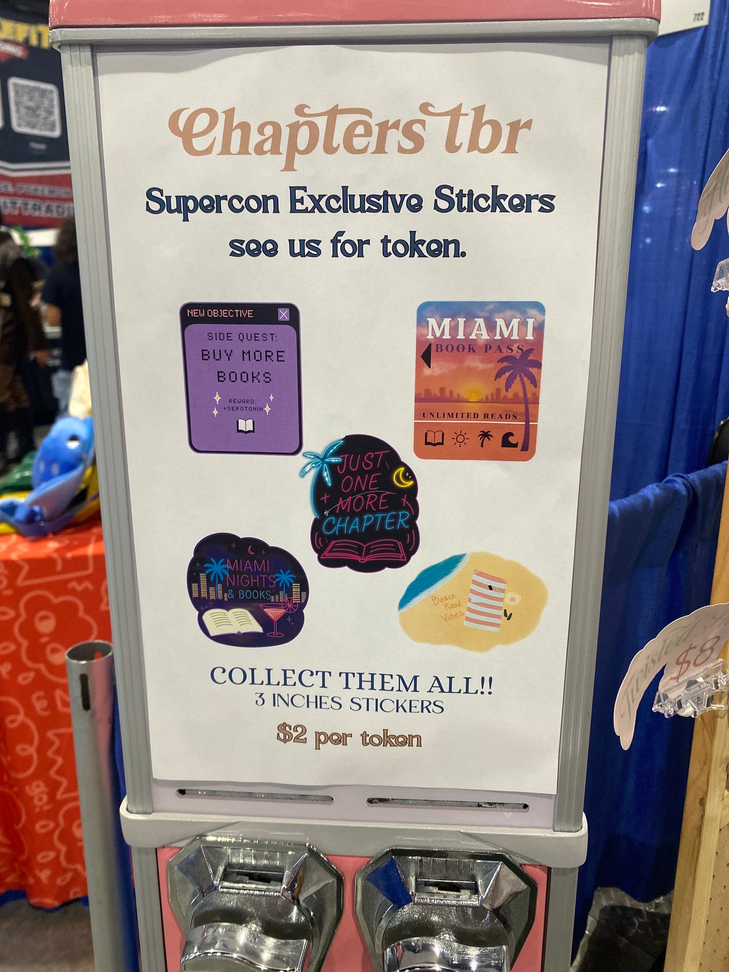Sticker Vending Machine