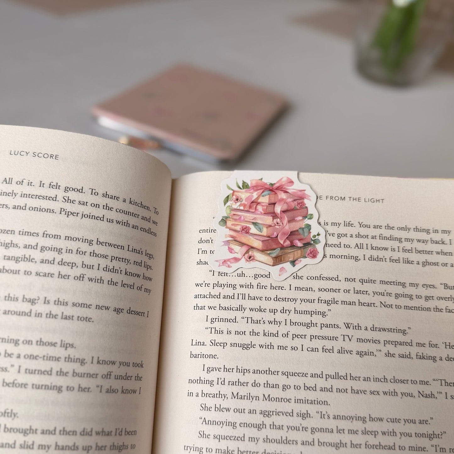 Floral Books | Magnetic Bookmarks