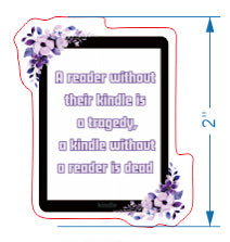 Reader without Kindle * Sticker