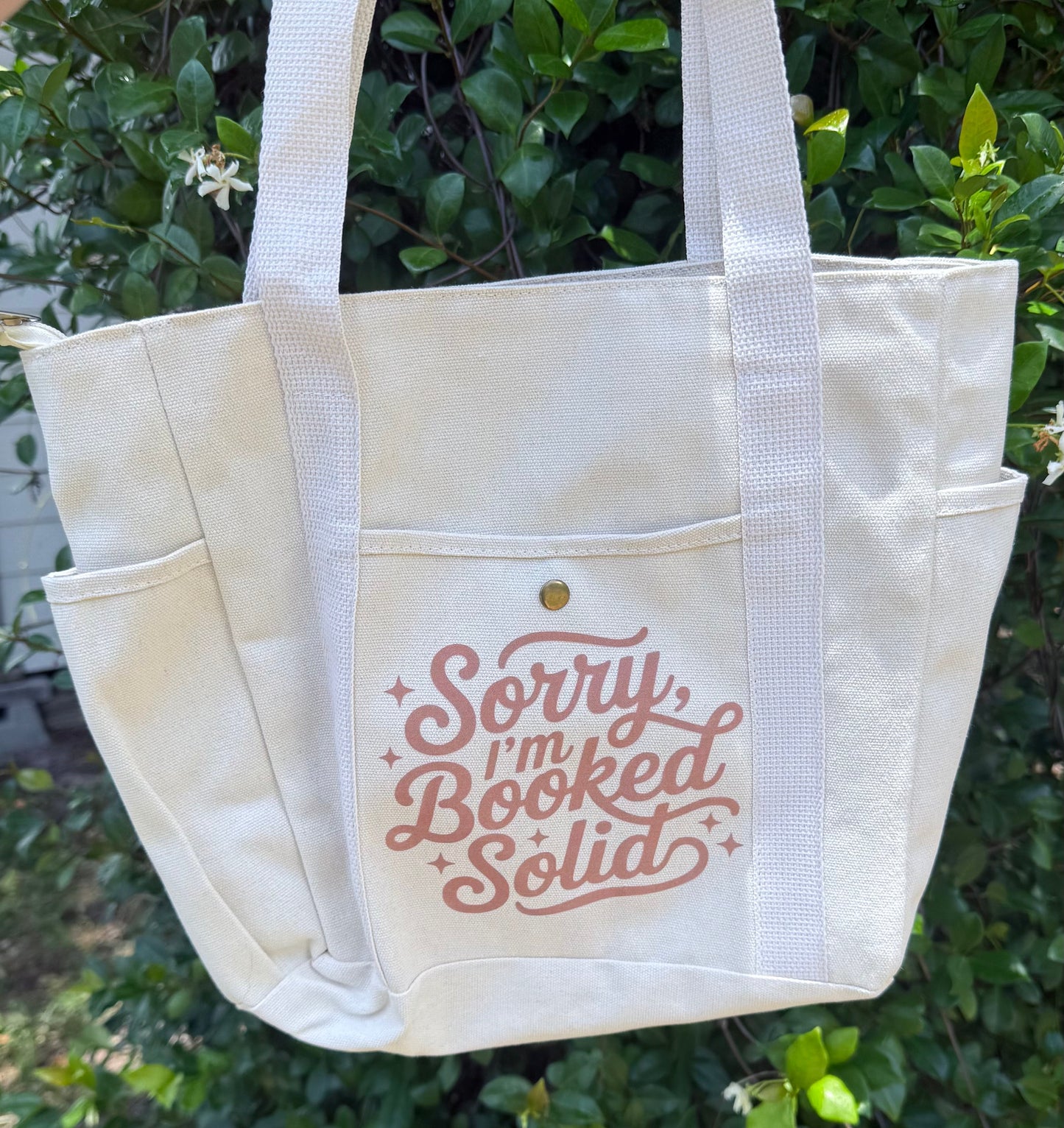 Tote Bag with pockets