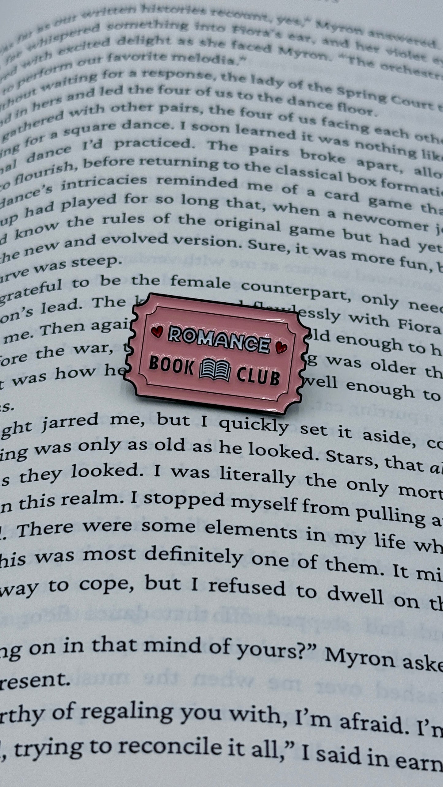Romance Book Club | Enamel Pin