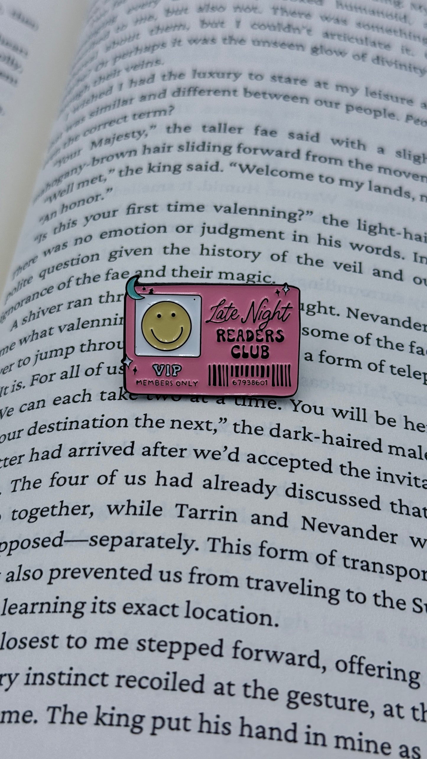 Late Night Reading | Enamel Pin