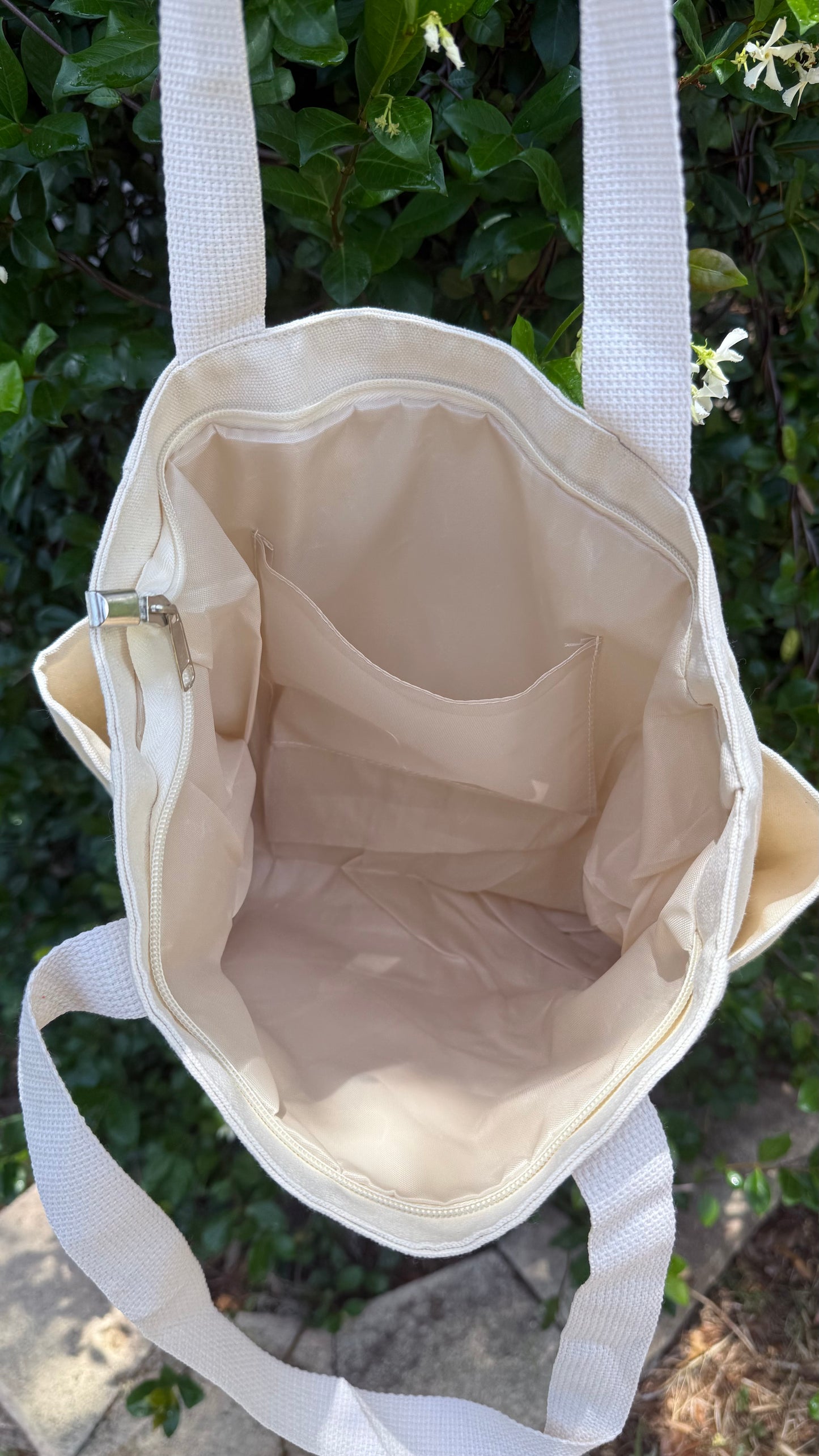 Tote Bag with pockets