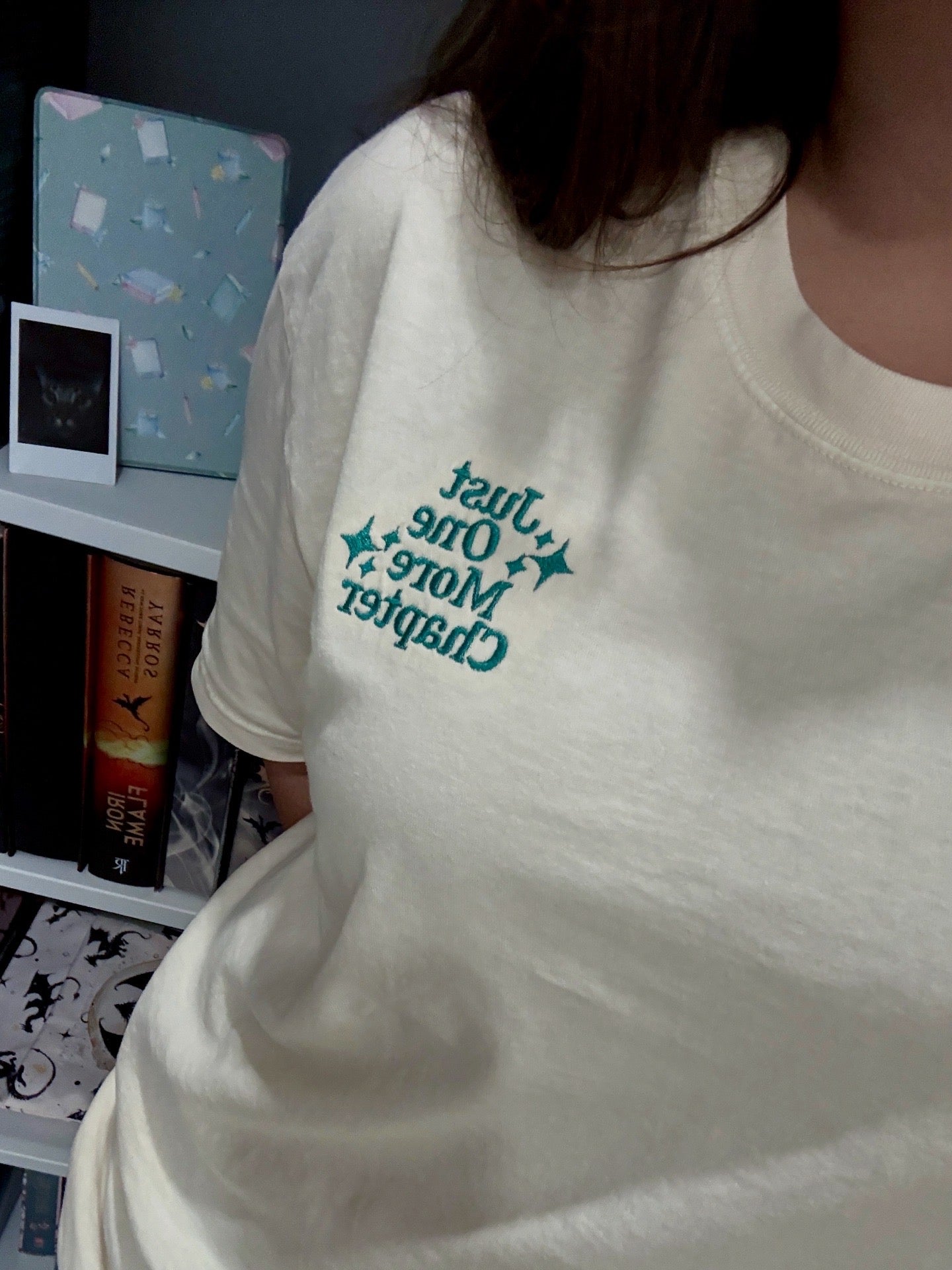 Just One More Chapter | Embroidery Shirt