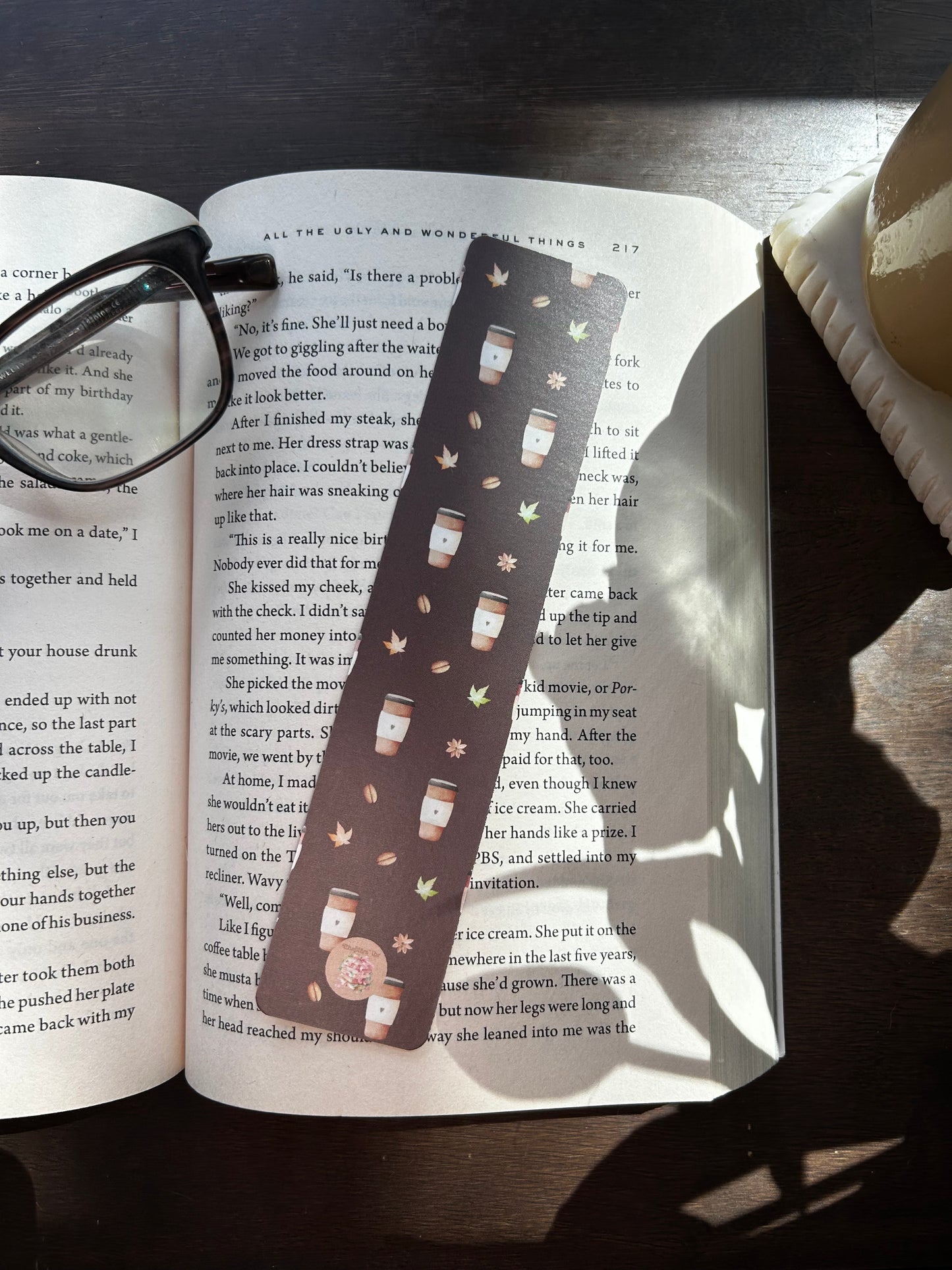 Double-Sided Skinny Bookmark