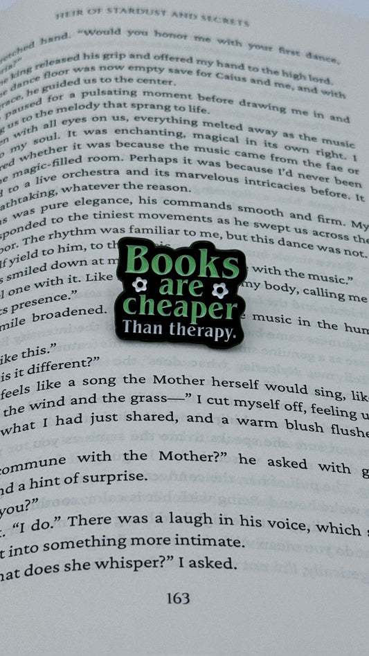 Cheaper than therapy | Enamel Pin