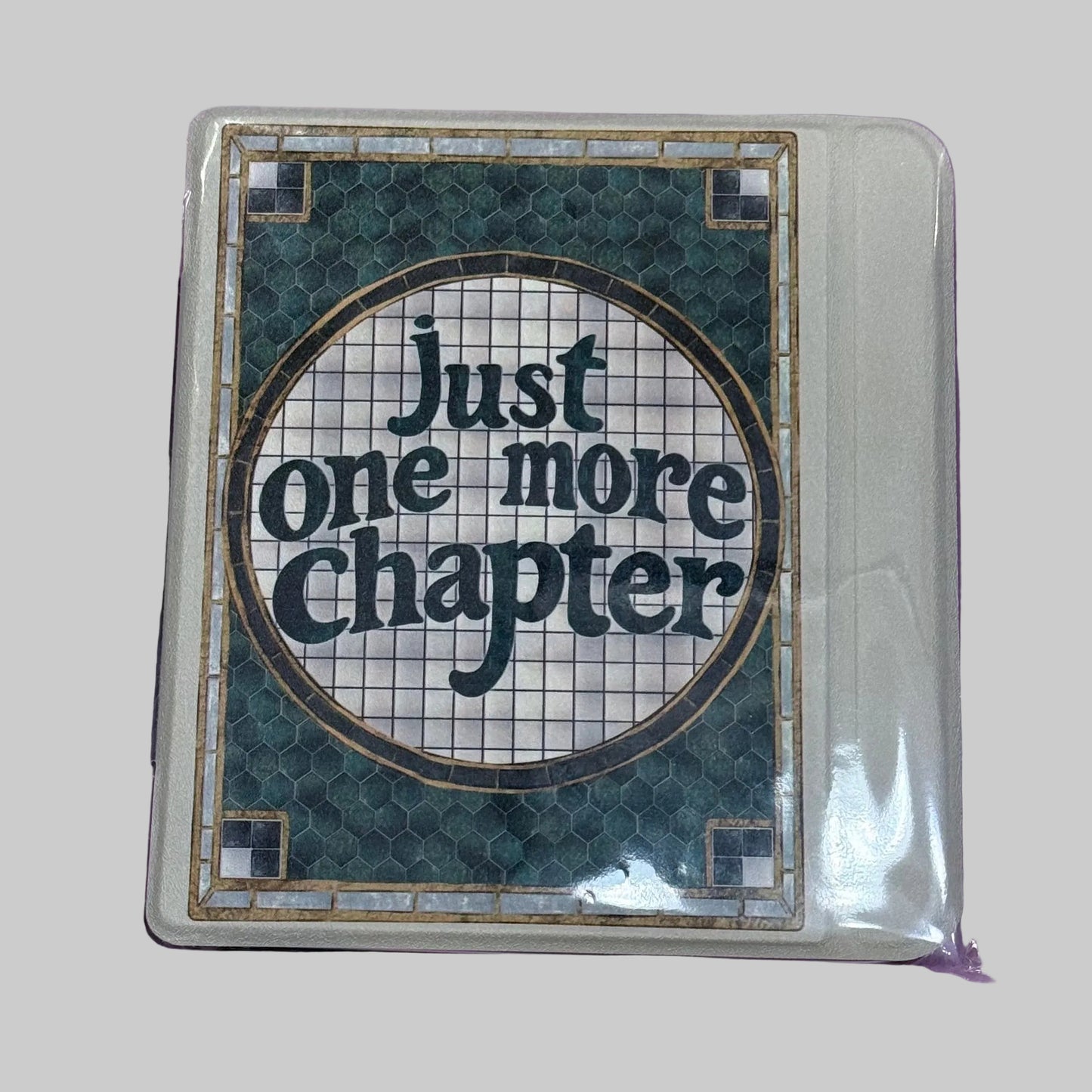 "Just One More Chapter" Vintage Tile | Kobo Case