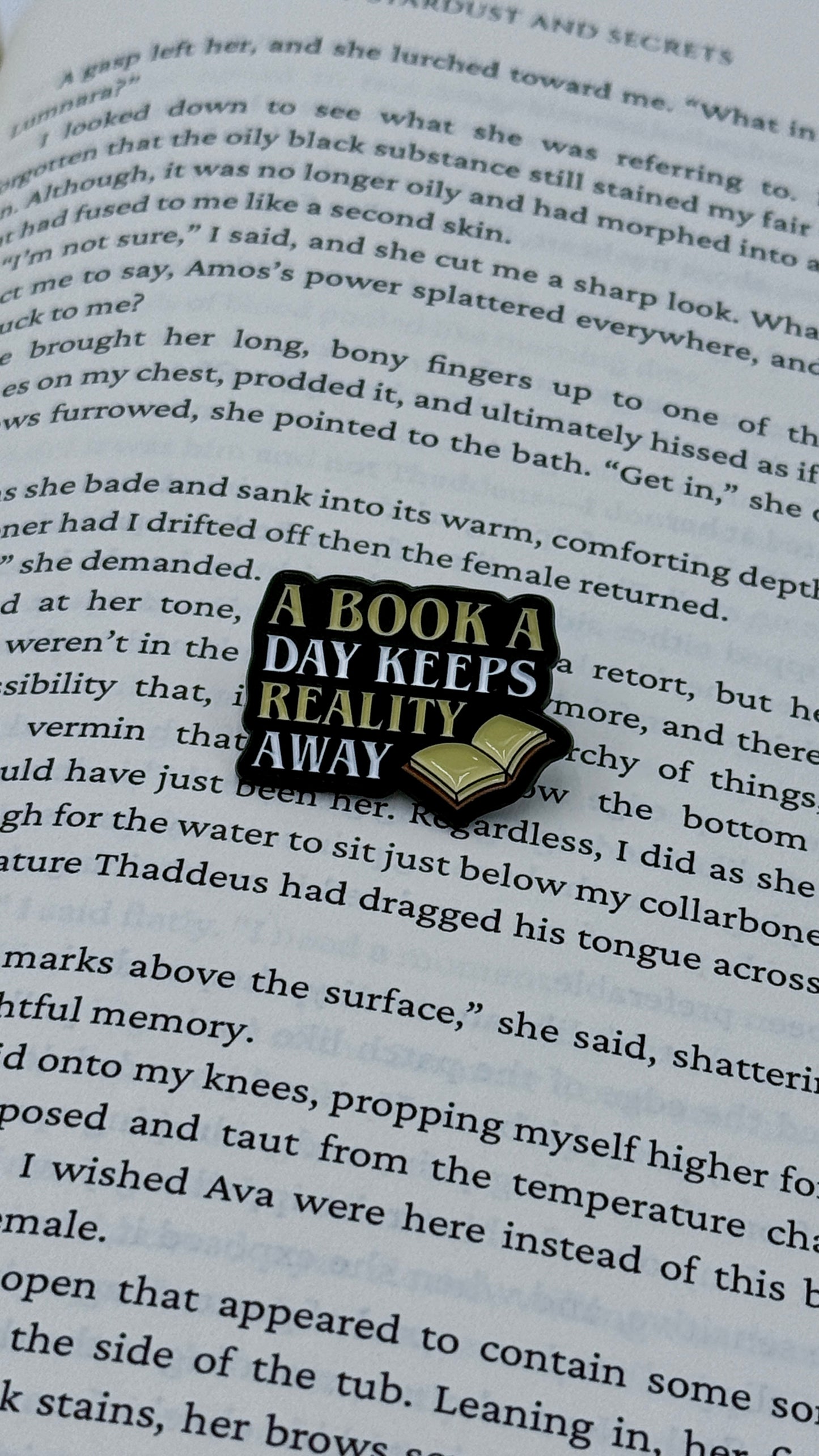 Keeps Reality Away | Enamel Pin