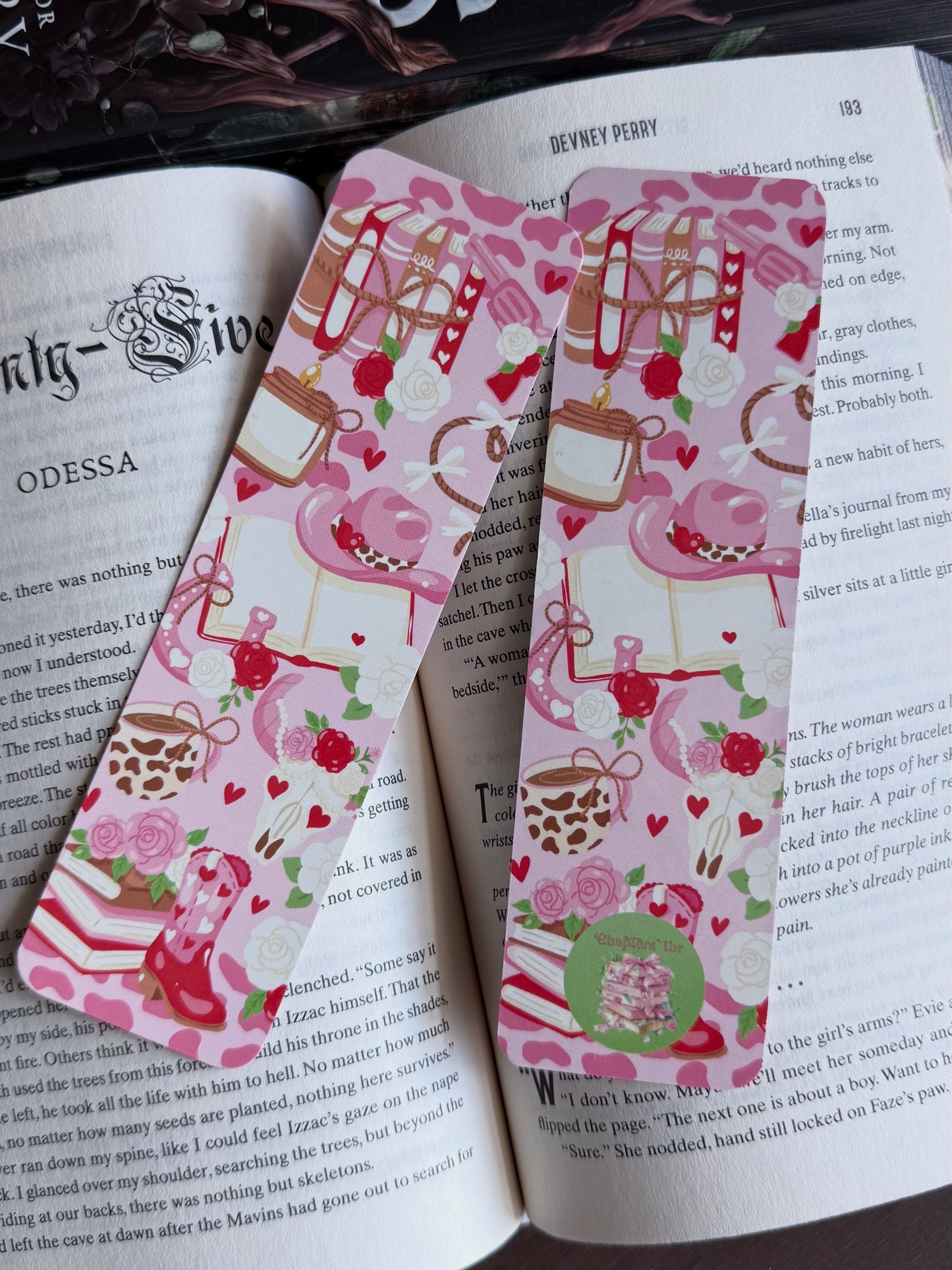 Pink Cowgirl | Bookmark