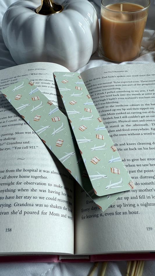 Double-Sided Skinny Bookmark