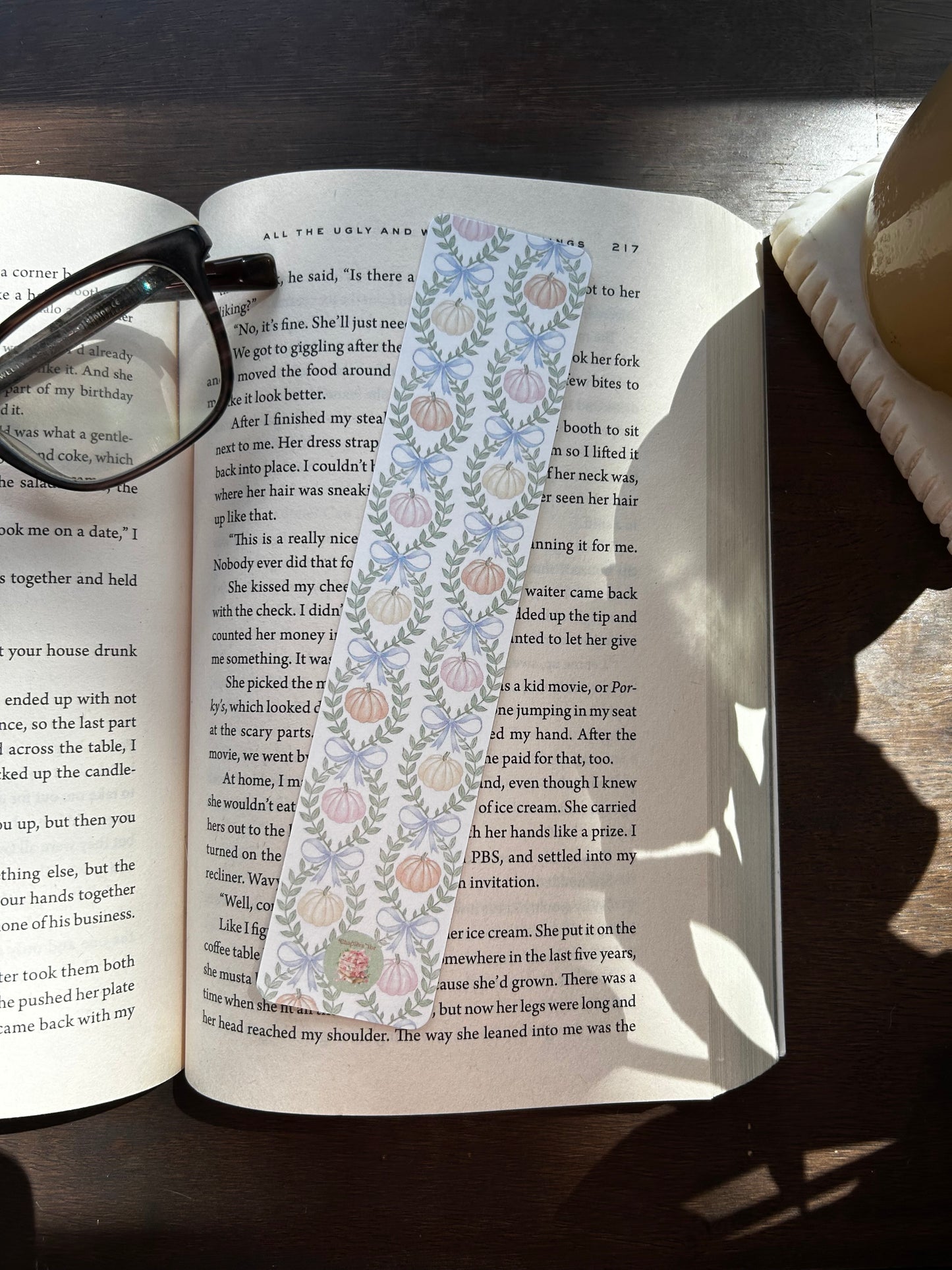 Double-Sided Skinny Bookmark