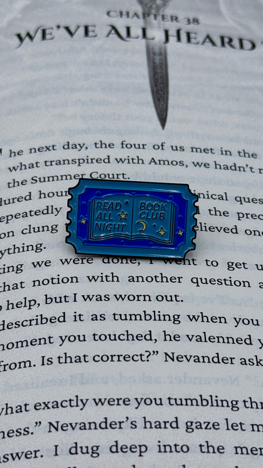 Read all night | Enamel Pin