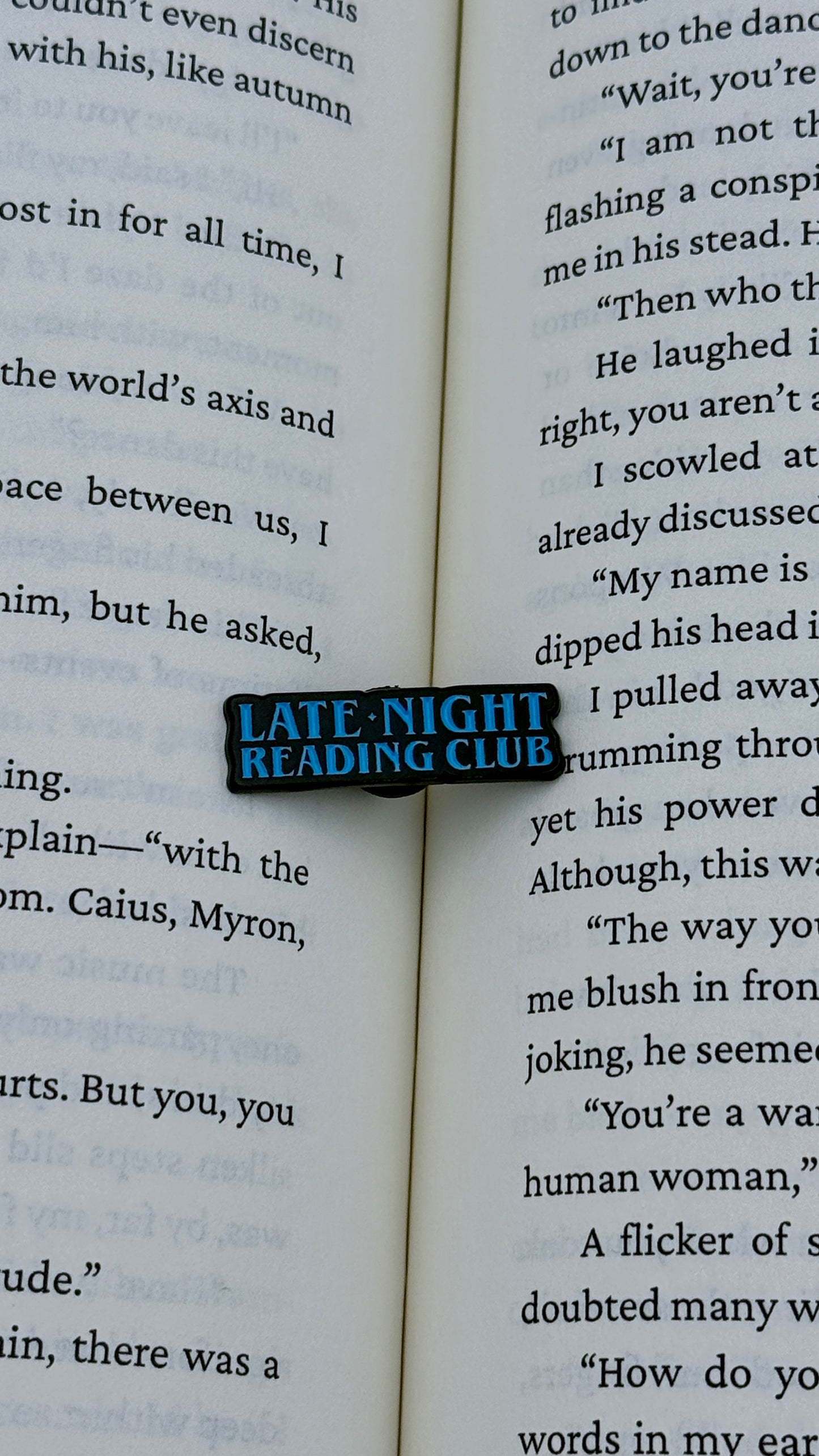 Late Night Reading Club | Enamel Pin