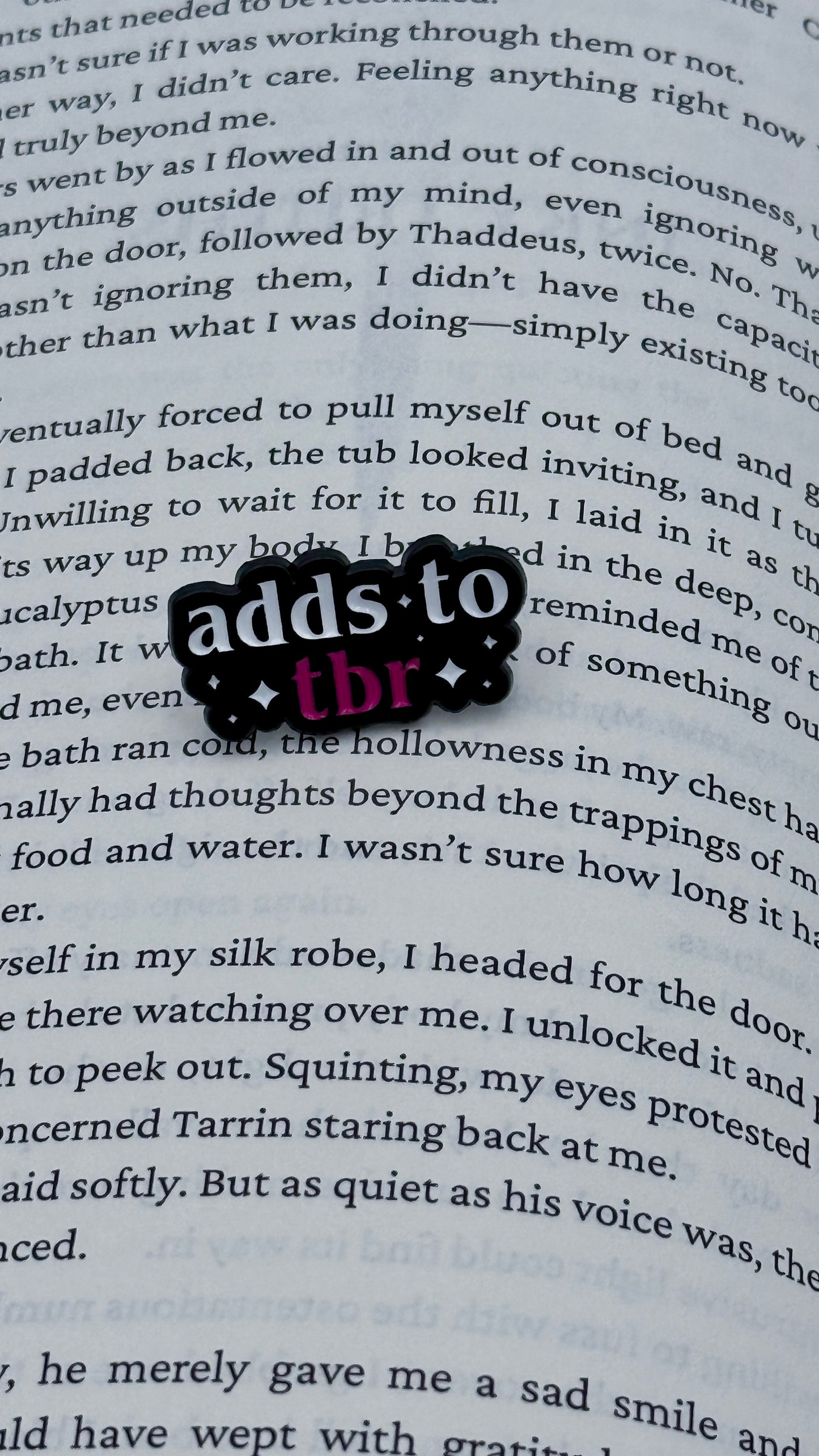 Adds to TBR | Enamel Pin