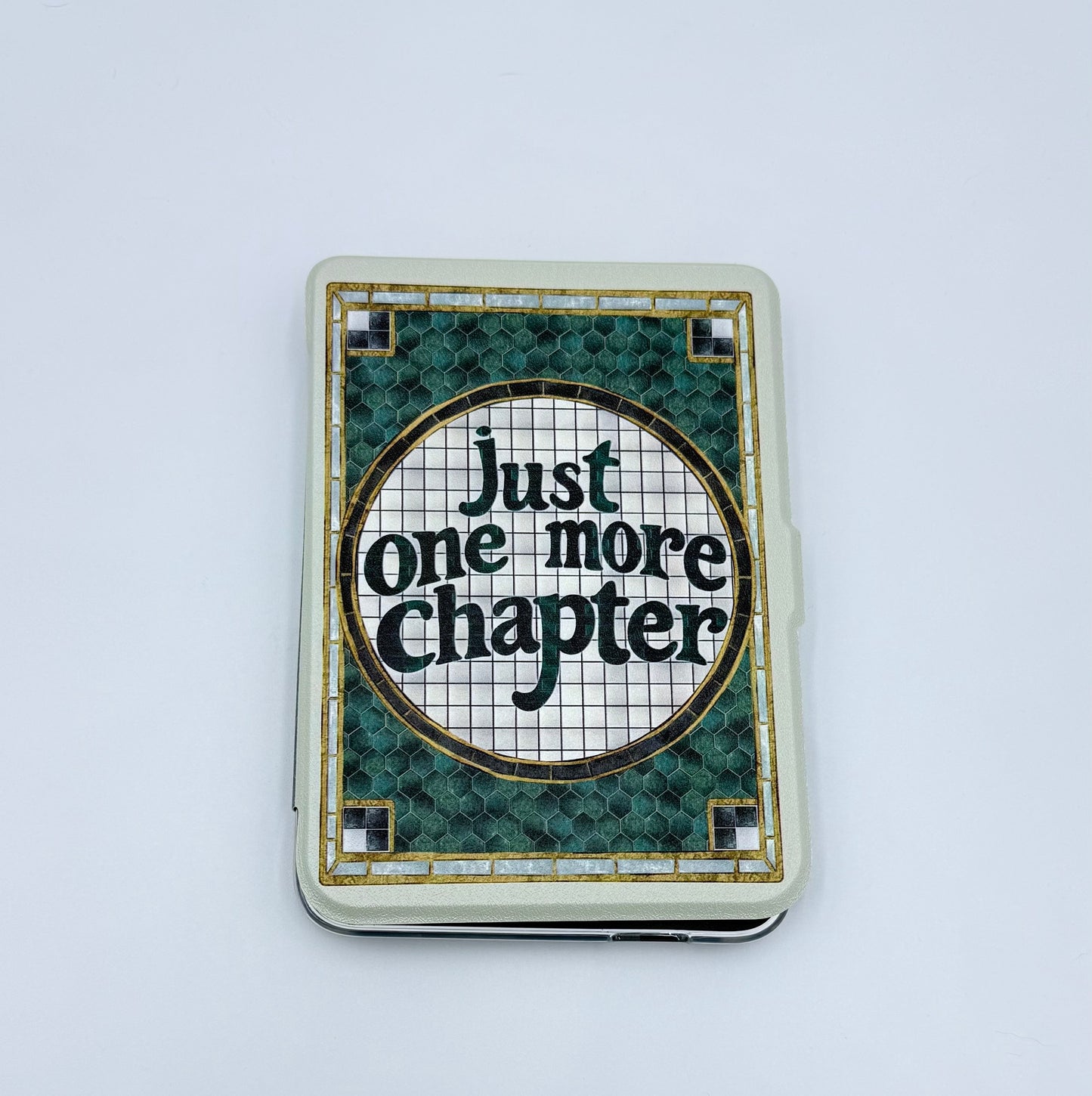 "Just One More Chapter" Vintage Tile | Kobo Case
