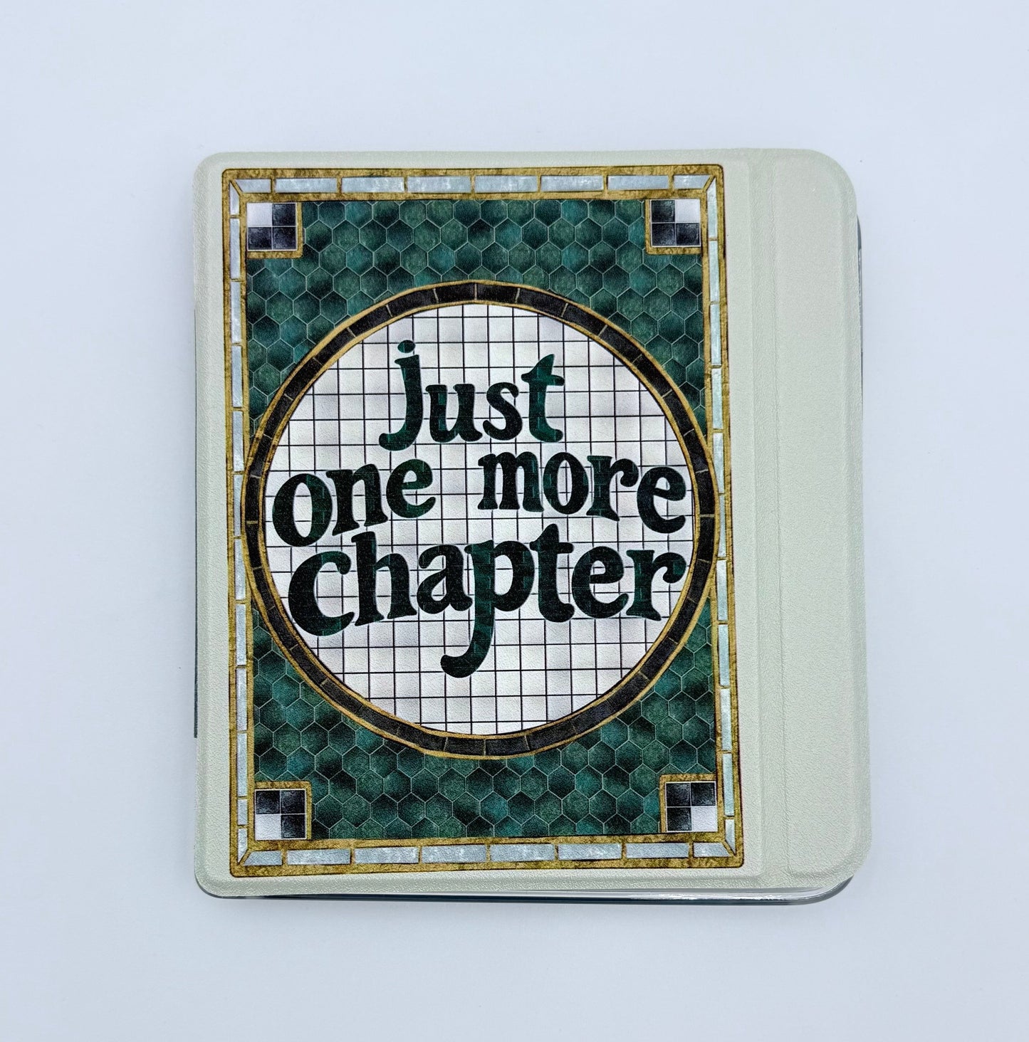 "Just One More Chapter" Vintage Tile | Kobo Case