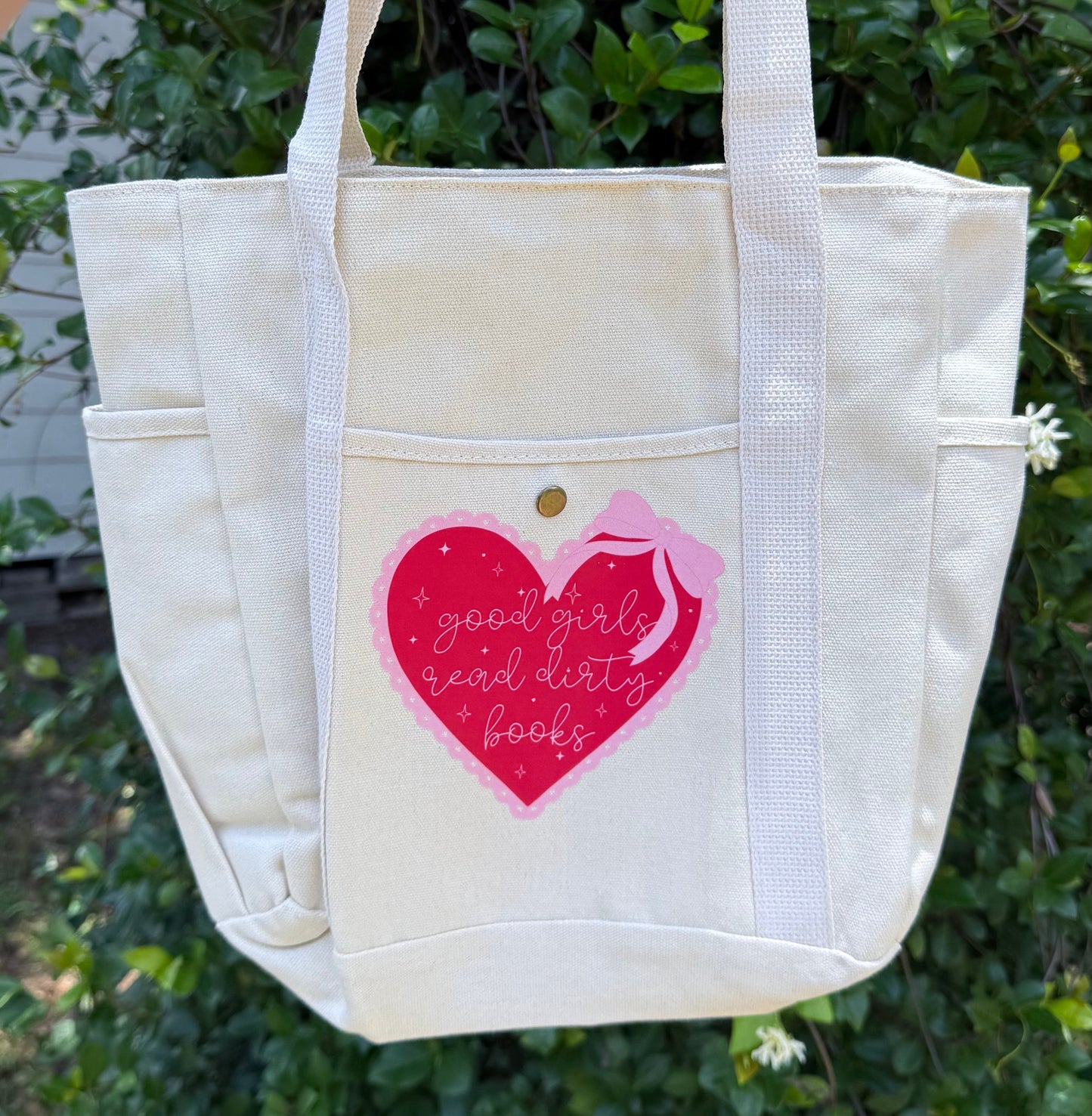 Tote Bag with pockets