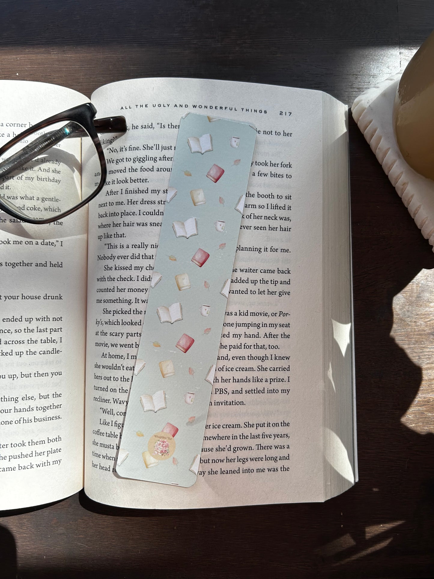 Double-Sided Skinny Bookmark