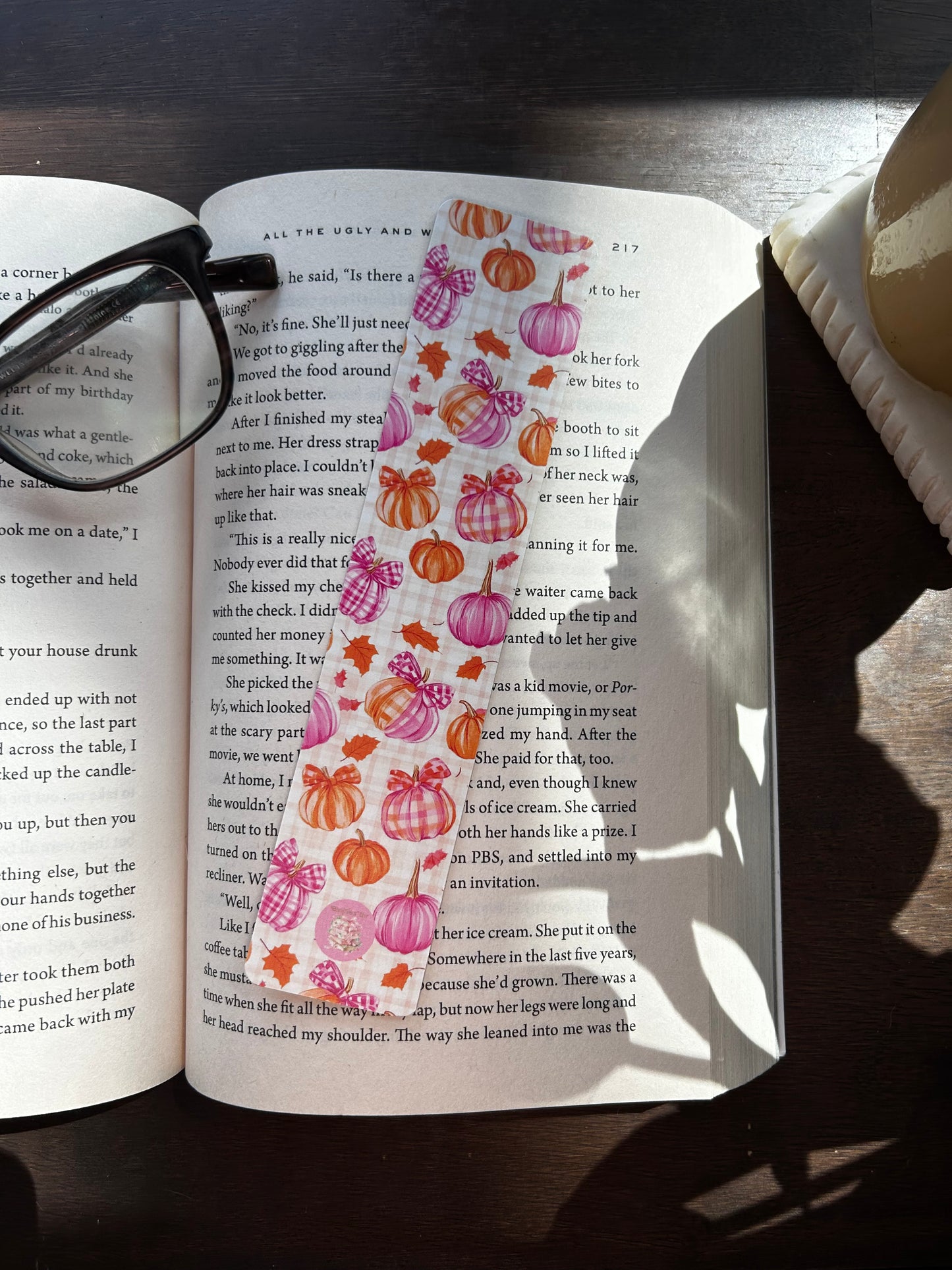 Double-Sided Skinny Bookmark