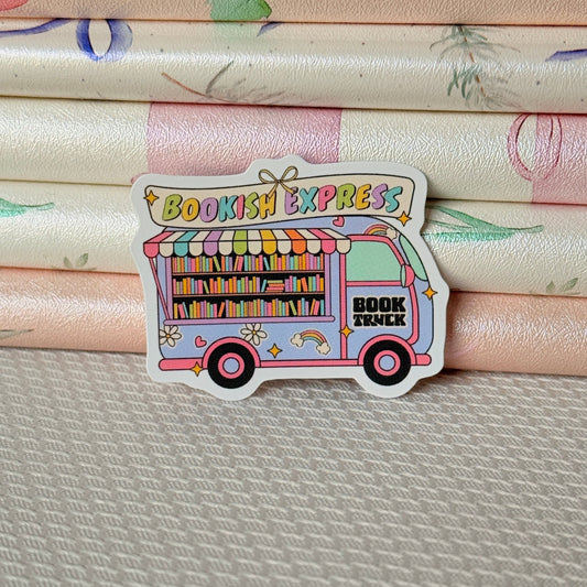 Book Truck * Sticker