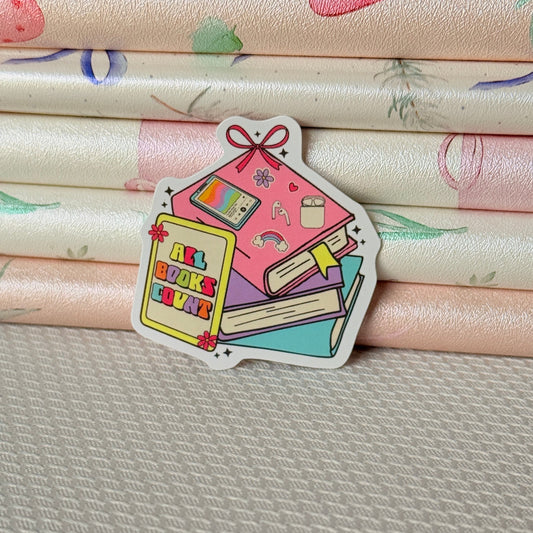 All Books Count * Sticker